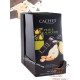 Чорний бельгійський шоколад Cachet Dark Chocolate Pear and Almonds 100гр