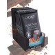 Черный бельгийский шоколад Cachet 54% Dark Chocolate Bars with Almond 300 гр
