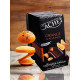 Чорний бельгійський шоколад Cachet Dark Chocolate Orange and Almond 100гр