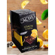 Чорний бельгійський шоколад Cachet Dark Chocolate Lemon and Pepper 100гр