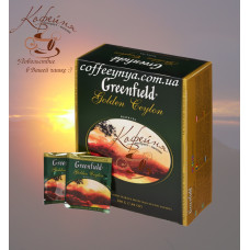 Чай чорний Greenfield Golden Ceylon 100 пак.