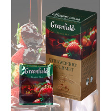 Чай чорний Greenfield Strawberry Gourmet 25х1,5г