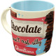 Керамічна чашка Nostalgic Art Chocolate 330мл