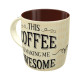 Ceramic cup Nostalgic Art Awesome Coffee 330ml