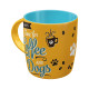 Ceramic cup Nostalgic Art Coffee And Dogs 330ml