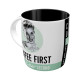 Керамічна чашка Nostalgic Art Coffee First 330мл