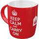 Керамічна чашка Nostalgic Art Keep Calm and Carry ON 330мл