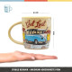Керамічна чашка Nostalgic Art VW Bulli – Let's Get Lost 330мл