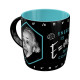 Керамічна чашка Nostalgic Art Einstein – Energy = Me + Coffee 330мл