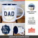 Ceramic cup Nostalgic Art Number 1 Dad 330ml