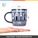 Керамическая чашка Nostalgic Art Fiat - Since 1899 Logo Blue 330мл