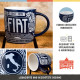 Керамическая чашка Nostalgic Art Fiat - Since 1899 Logo Blue 330мл
