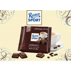 Молочний шоколад Ritter Sport Espresso 100 гр