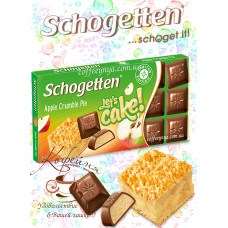 Молочний шоколад Schogetten Let's Cake Apple Crumble Pie