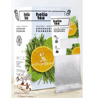 Чай фруктово-трав'яний hello tea Апельсин-Розмарин 20пак