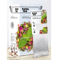 Чай зелений hello tea Зелена м'ята 20пак